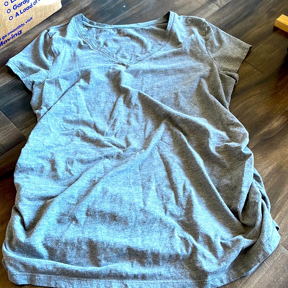 Grey Maternity Shirt